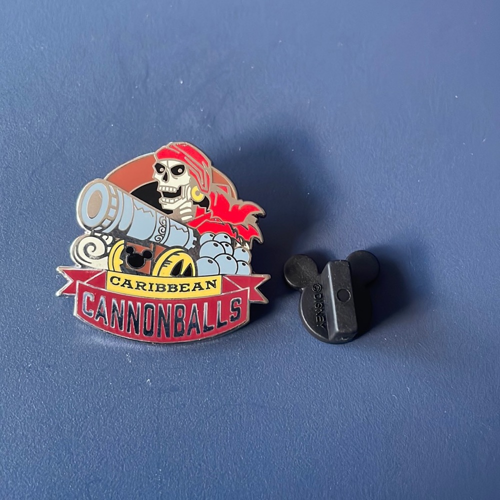 Disney Pin Caribbean Cannonballs